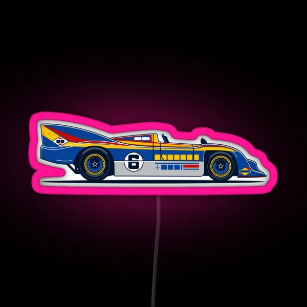 917 30 Can Am Race Car RGB Neon Sign