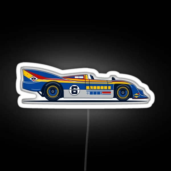 917 30 Can Am Race Car RGB Neon Sign