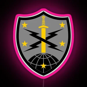 91st Cyber Brigade RGB Neon Sign