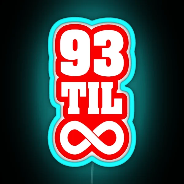 93 Til RGB Neon Sign