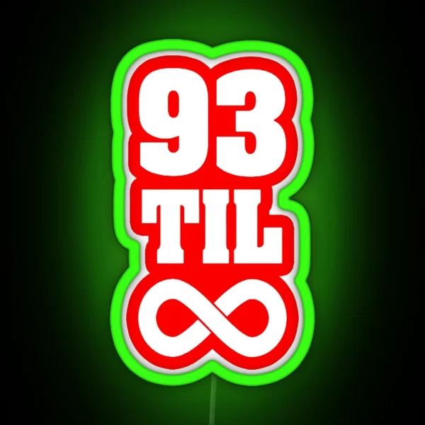 93 Til RGB Neon Sign