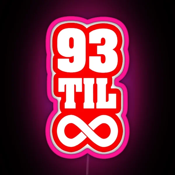93 Til RGB Neon Sign