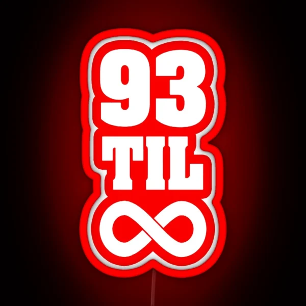 93 Til RGB Neon Sign