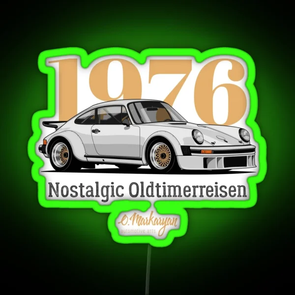 934 RSR RGB Neon Sign