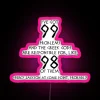 99 Godly Problems RGB Neon Sign - Image 6