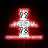 99 Godly Problems RGB Neon Sign - Image 2