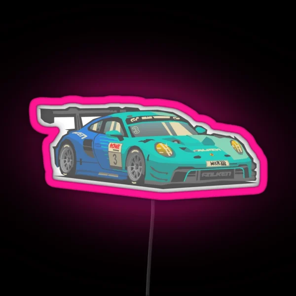 992 GT3 RGB Neon Sign