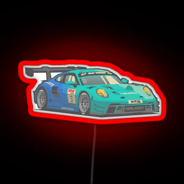992 GT3 RGB Neon Sign