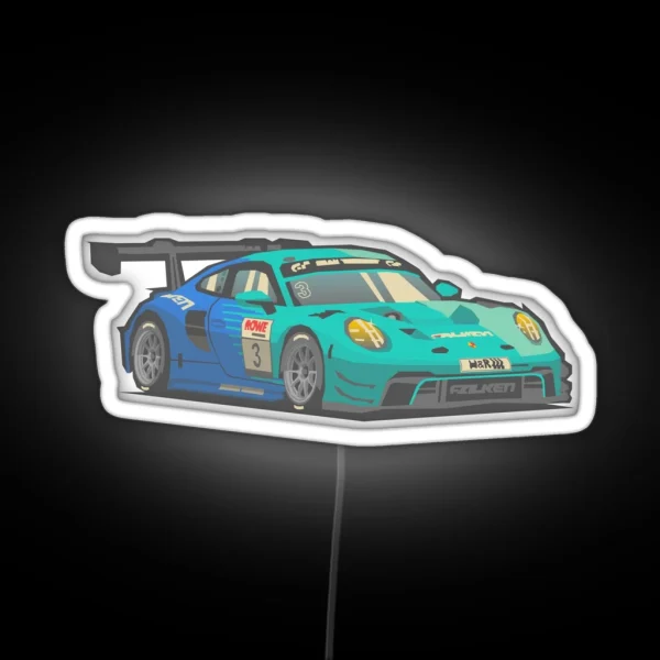 992 GT3 RGB Neon Sign
