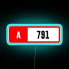 A 791 Forza Performance Index RGB Neon Sign - Image 2