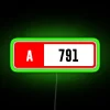 A 791 Forza Performance Index RGB Neon Sign - Image 3