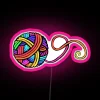 A Ball Of Rainbow On Black RGB Neon Sign - Image 6