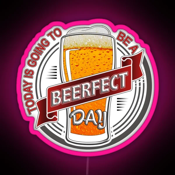A BEERFECT Day RGB Neon Sign