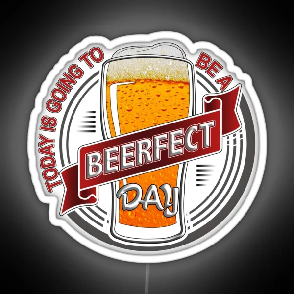 A BEERFECT Day RGB Neon Sign