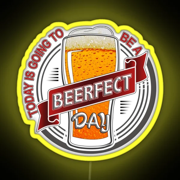 A BEERFECT Day RGB Neon Sign