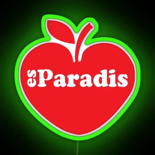 A Casual Classic Iconic Es Paradis Inspired Led Design RGB Neon Sign