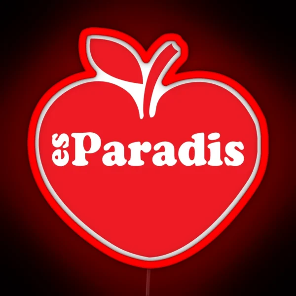 A Casual Classic Iconic Es Paradis Inspired Led Design RGB Neon Sign