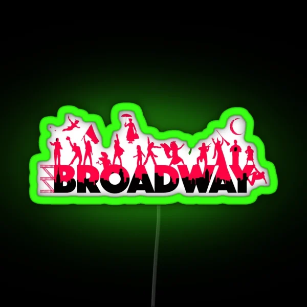 A Celebration Of Broadway RGB Neon Sign