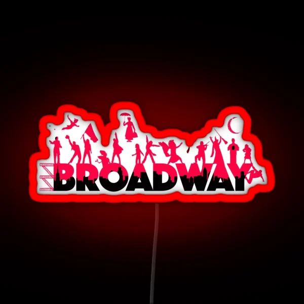 A Celebration Of Broadway RGB Neon Sign