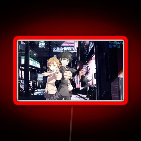 A Certain Magical Index 1 RGB Neon Sign