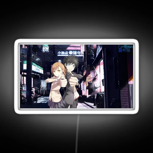 A Certain Magical Index 1 RGB Neon Sign