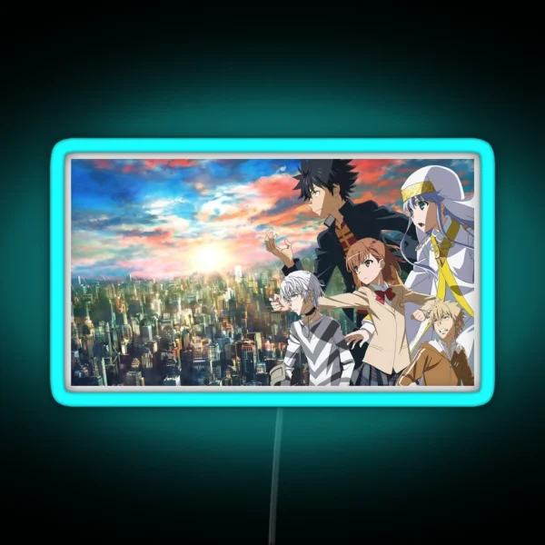 A Certain Magical Index 2 RGB Neon Sign