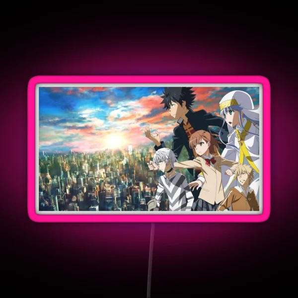 A Certain Magical Index 2 RGB Neon Sign