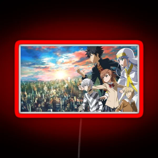 A Certain Magical Index 2 RGB Neon Sign