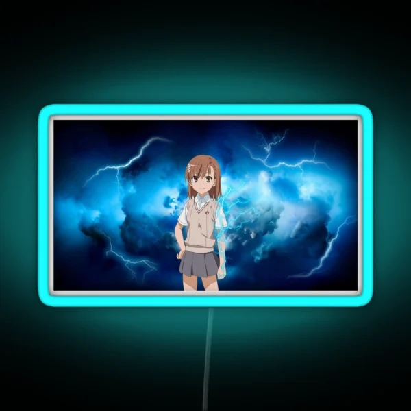 A Certain Magical Index 3 RGB Neon Sign