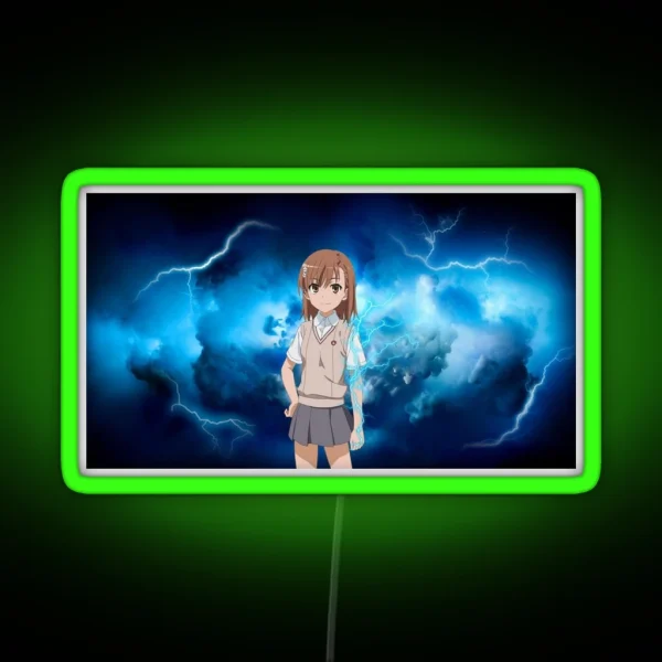 A Certain Magical Index 3 RGB Neon Sign