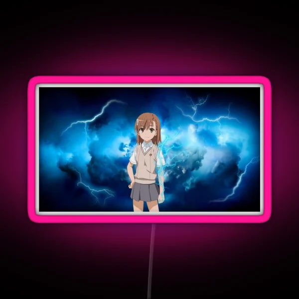 A Certain Magical Index 3 RGB Neon Sign