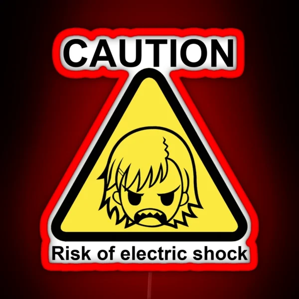 A Certain Scientific Electric Shock RGB Neon Sign