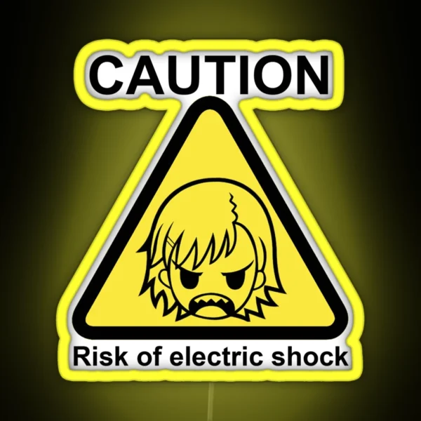 A Certain Scientific Electric Shock RGB Neon Sign