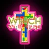 RGB LED Canvas Sign, Vibrant Color Changing Neon Art Decoration Display
