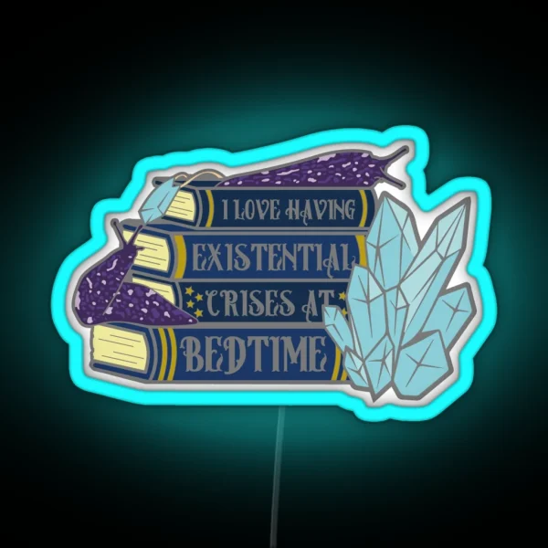 A Deadly Education Book Quote RGB Neon Sign