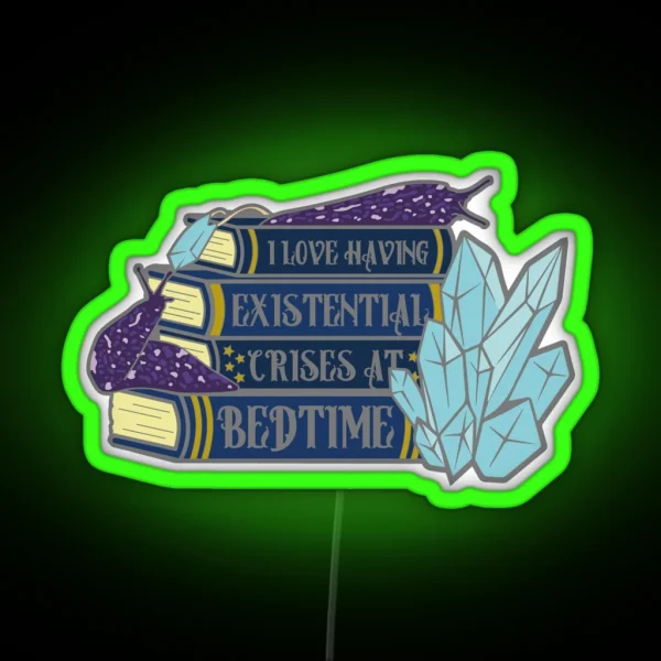 A Deadly Education Book Quote RGB Neon Sign