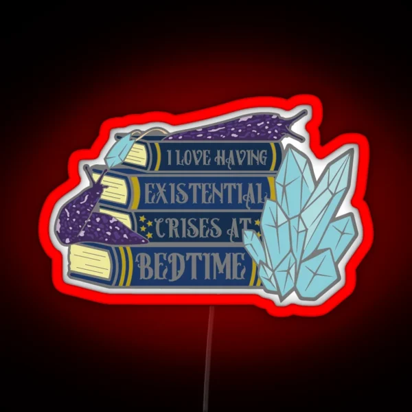 A Deadly Education Book Quote RGB Neon Sign