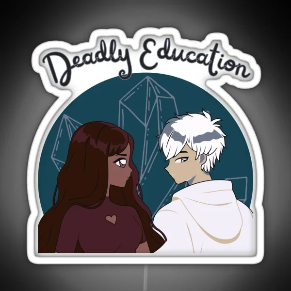 A Deadly Education RGB Neon Sign