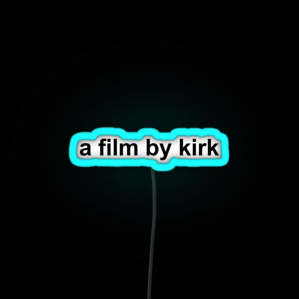 A Film RGB Neon Sign