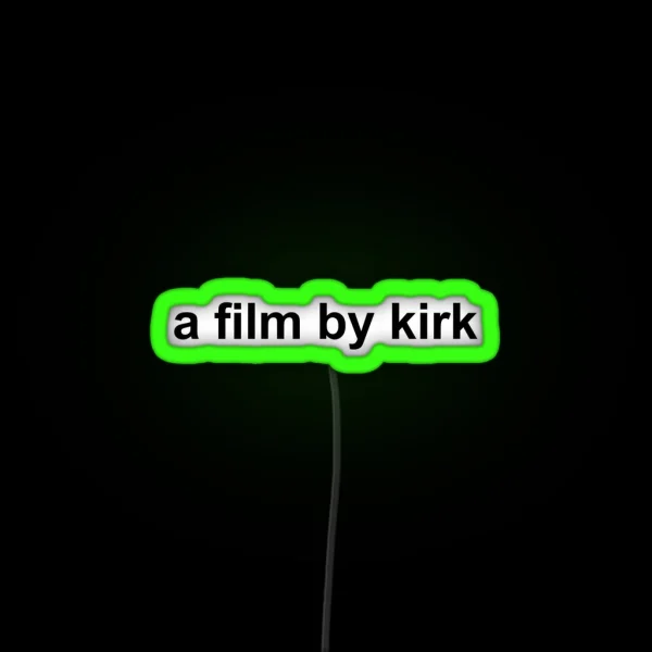 A Film RGB Neon Sign