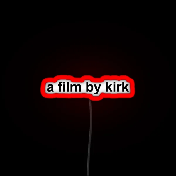 A Film RGB Neon Sign