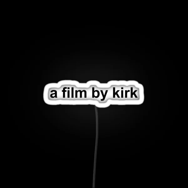 A Film RGB Neon Sign
