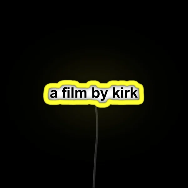 A Film RGB Neon Sign