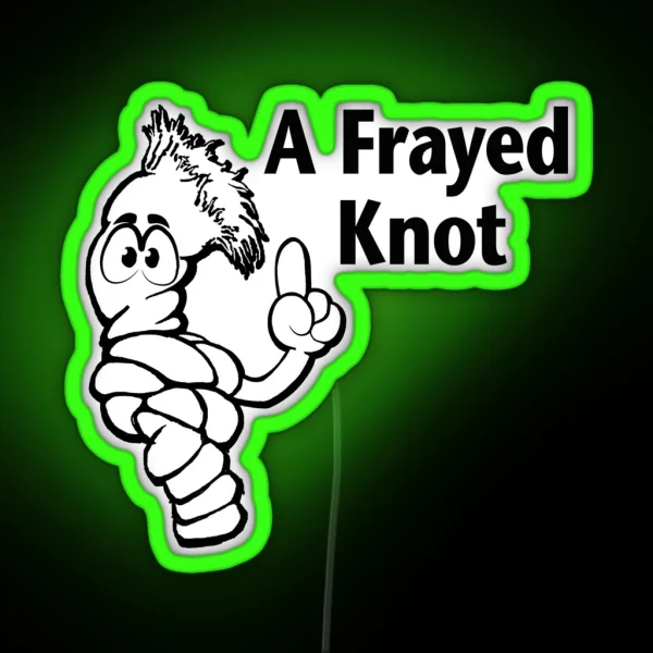 A Frayed Knot RGB Neon Sign