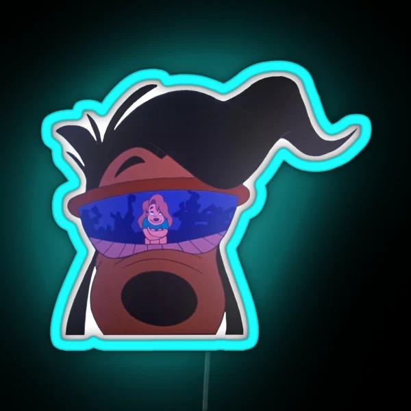A Goofy Movie Max Goof And Roxanne RGB Neon Sign