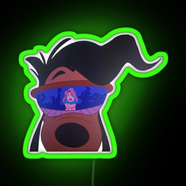 A Goofy Movie Max Goof And Roxanne RGB Neon Sign