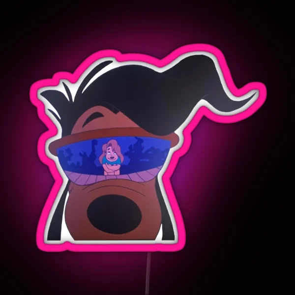 A Goofy Movie Max Goof And Roxanne RGB Neon Sign