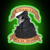 Vintage Hooner Style Neon Sign with RGB Color Changing Technology Available