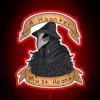 RGB Neon Sign Featuring Hilarious Hunt-and-Crow Slang Phrase in Color