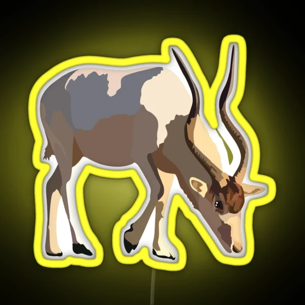 A Is For Addax RGB Neon Sign